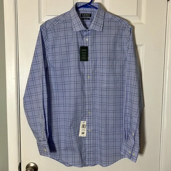 Ralph Lauren Regular Fit Ultraflex Mens Dress Shirt size 16.5 34/35 Ralph Lauren Regular Fit Ultraflex Mens Dress Shirt size 16.5 34/35